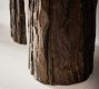 Premium Flickering Flameless Candle - Brown Bark