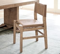 Open Box: Segura Leather Dining Chair