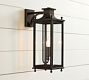 Belvedere Metal Outdoor Lantern Sconce (16")