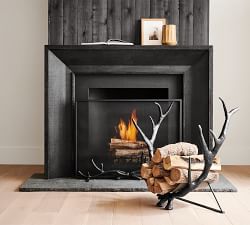 Bronze Antler Fireplace Screen