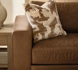 Carmel Wide Arm Leather Sofa (62"&ndash;122")