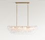 Florence Crystal Linear Chandelier (50")