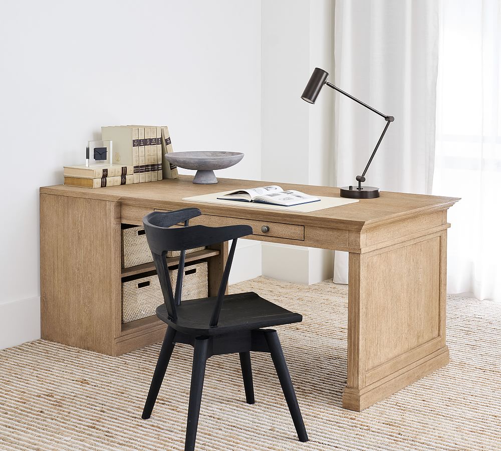 Livingston Peninsula Desk (72") by Pottery Barn