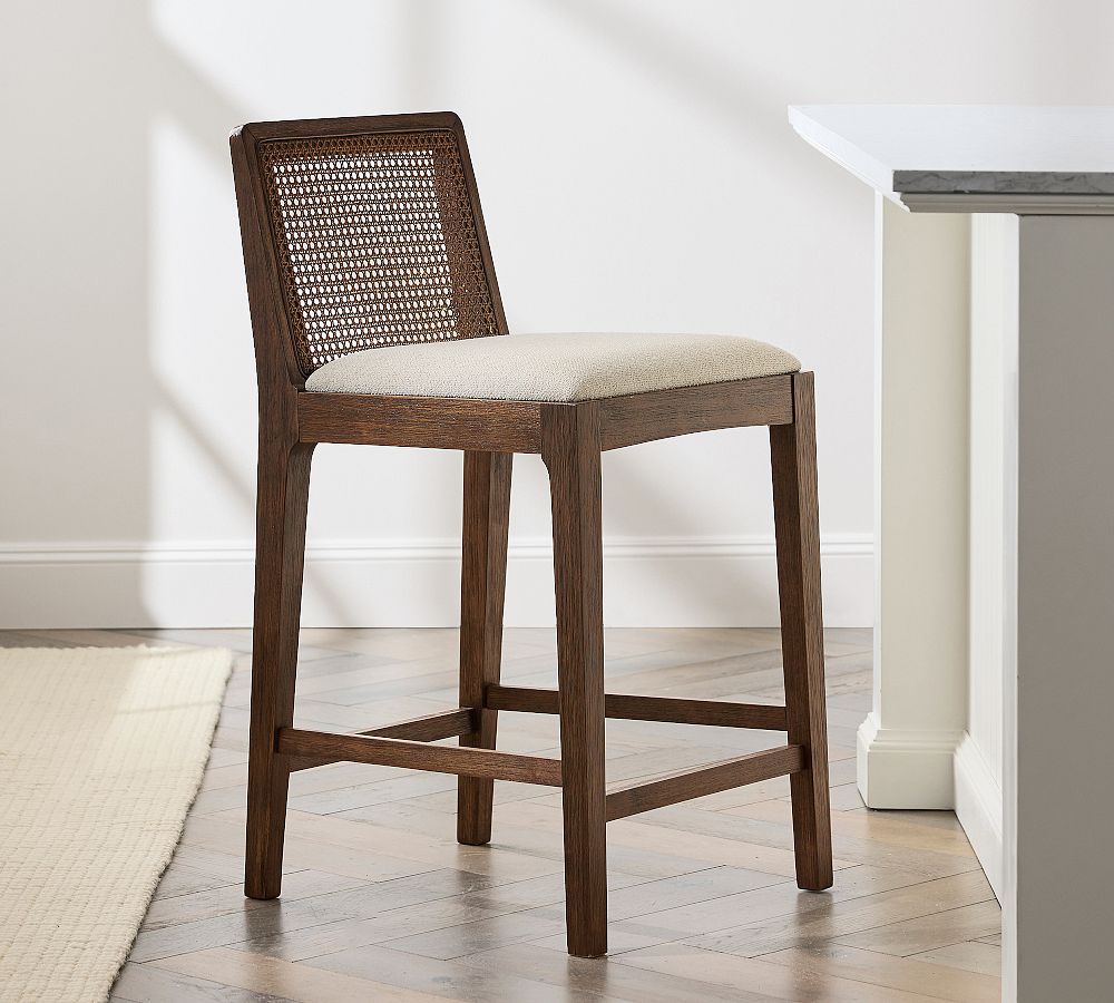 Monty Cane Stool by Pottery Barn
