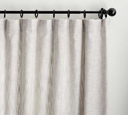 Open Box: Seaton Textured Cotton Curtain