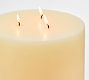 Unscented Wax Pillar Candle