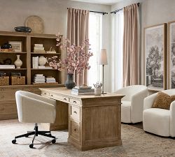 Custom Velvet Twill Blackout Curtain - Pale Lilac