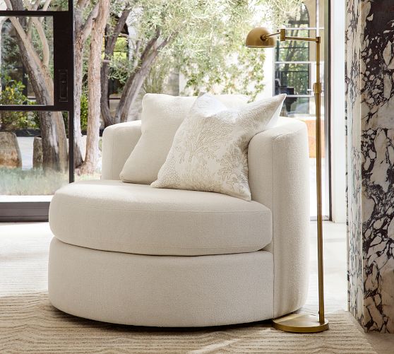 Balboa Swivel Chair by Pottery Barn