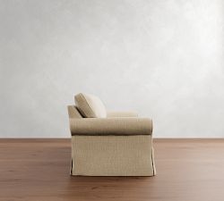 Buchanan Roll Arm Slipcovered Sleeper Sofa (79"&ndash;87")