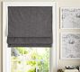 Emery Linen Cordless Roman Blackout Shade