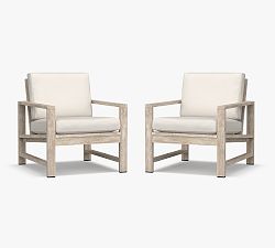 Indio Eucalyptus Outdoor Lounge Chair