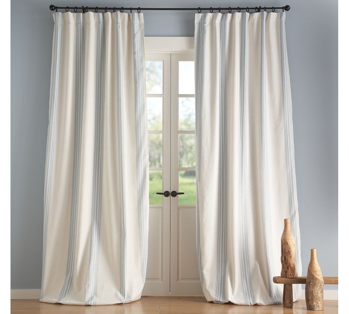 POTTERY BARN＊カーテン Sailcloth Kids Blackout Curtain | Pottery Barn Kids