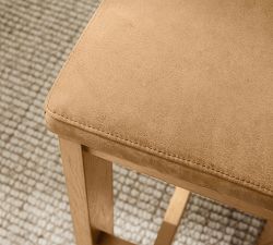 Aldon Leather Stool