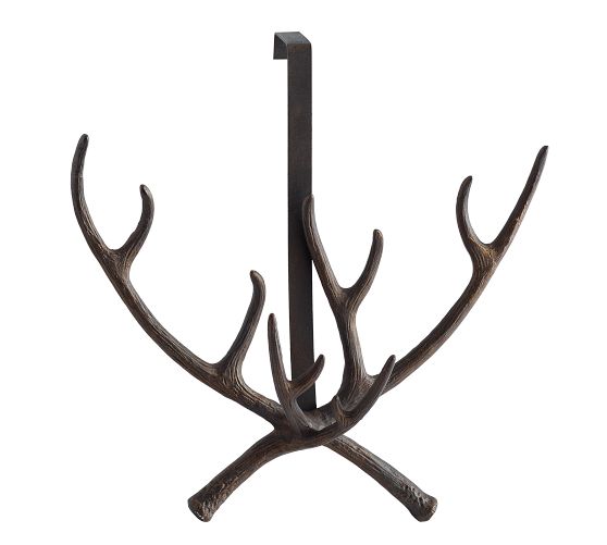 Pottery Barn Antler Wreath Hanger - Thumbnail 2
