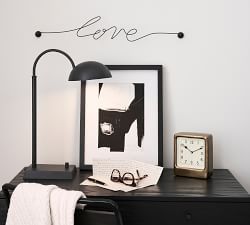 Bronze Script Wall Art - Love