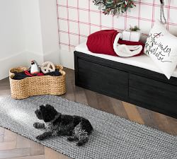 Hendrix Synthetic Rug with Anti-Slip Backing