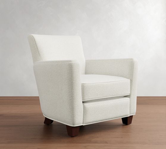 Irving Square Arm Recliner by Pottery Barn