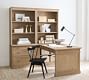 Livingston Peninsula Desk with Bookcase Suite (70")