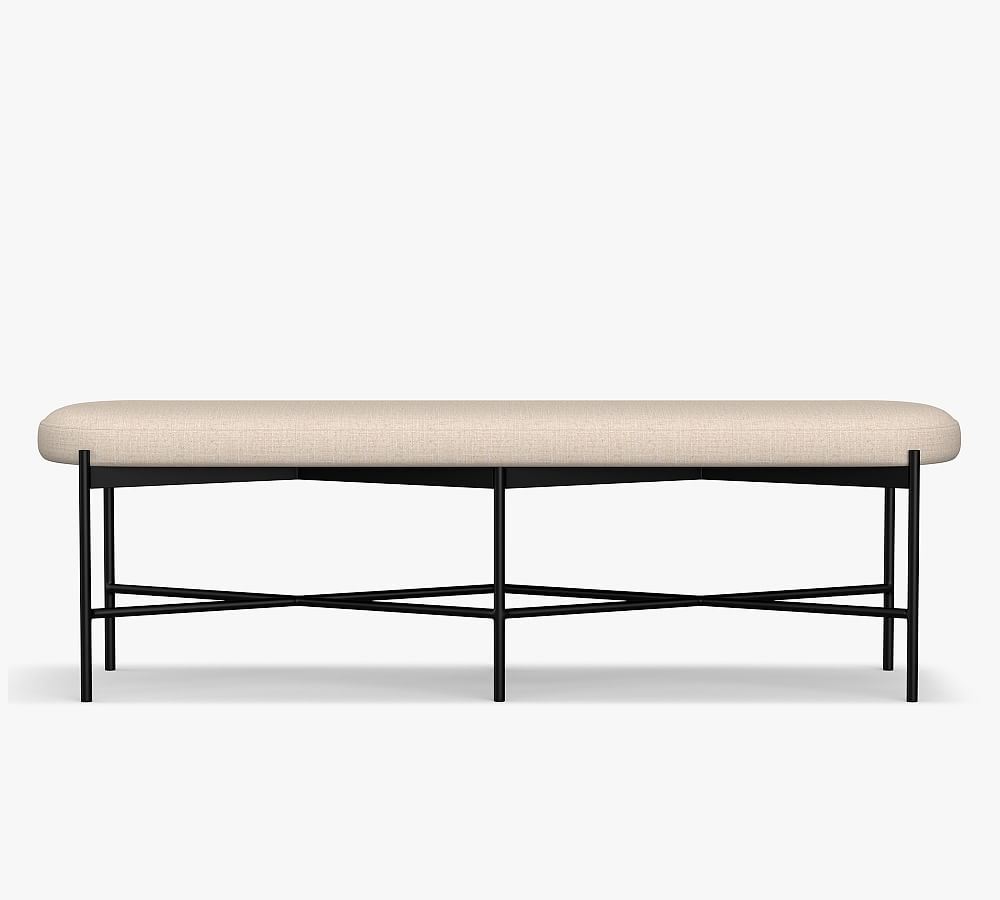 Maison Upholstered Backless Bench by Pottery Barn