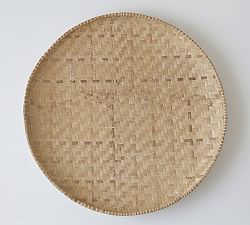 Round 42" Bamboo Wall Art