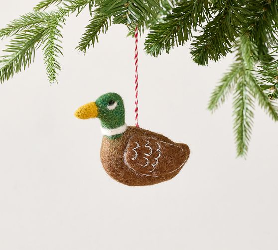 Felt Duck Ornament
