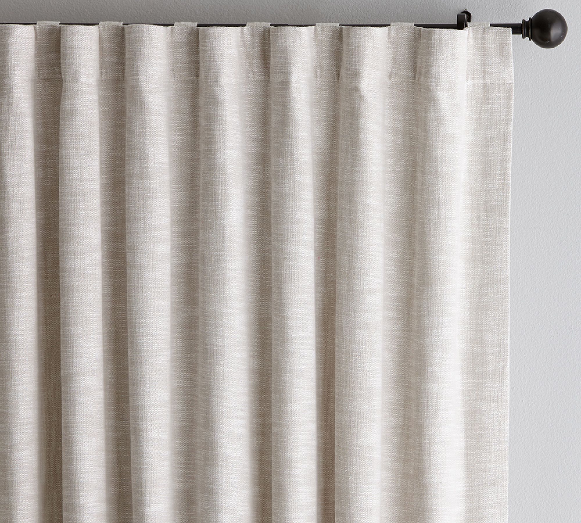 Seaton Textured Cotton Curtain - thumbnail 9