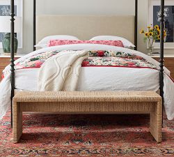 Malibu Woven Waterfall Bench (54")