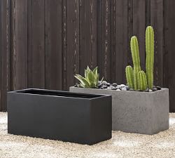 Mission Square Handmade Outdoor Planters