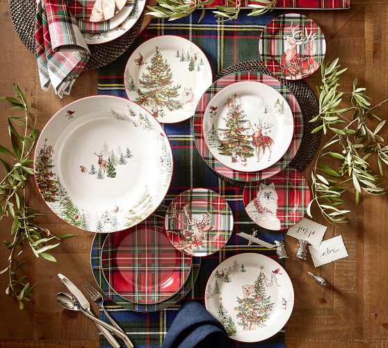 Christmas Tabletop & Bar | Pottery Barn
