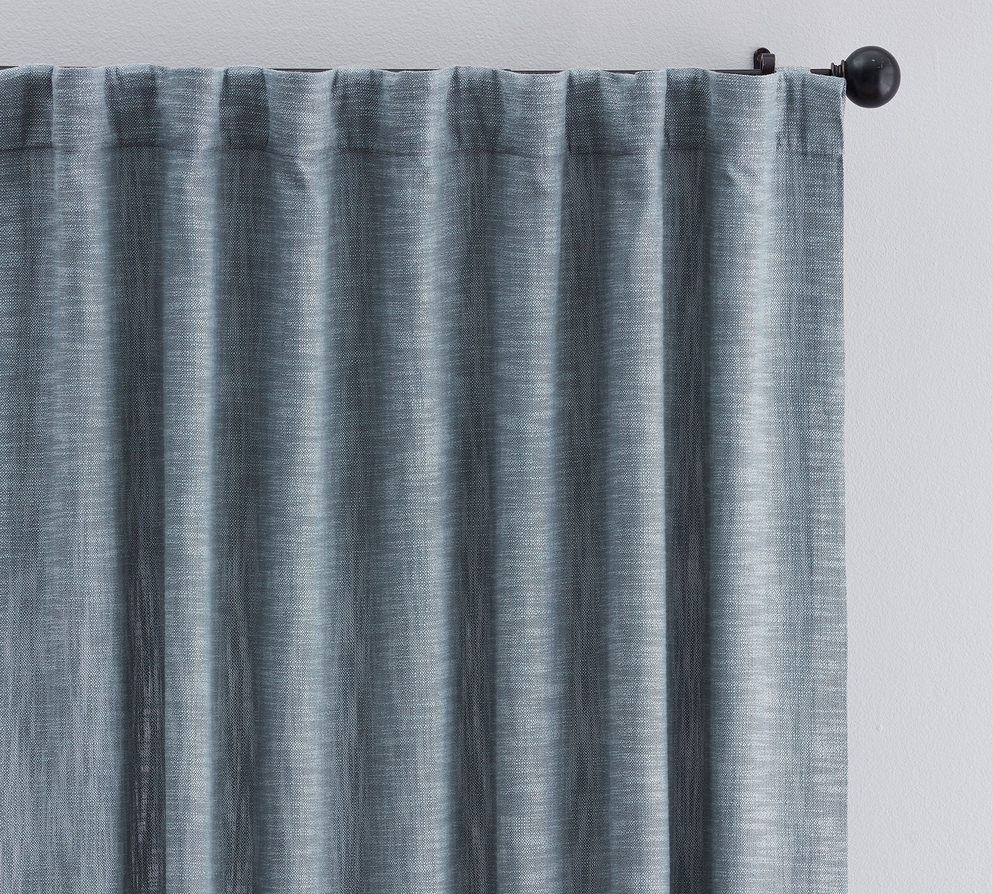 Seaton Textured Cotton Curtain - thumbnail 5
