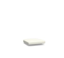 Prescott Swivel Outdoor Dining Armchair Cushion Cover, High Performance Canvas, White