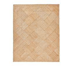 Open Box: Salvino Diamond Jute Rug, 8' x 10' - Natural