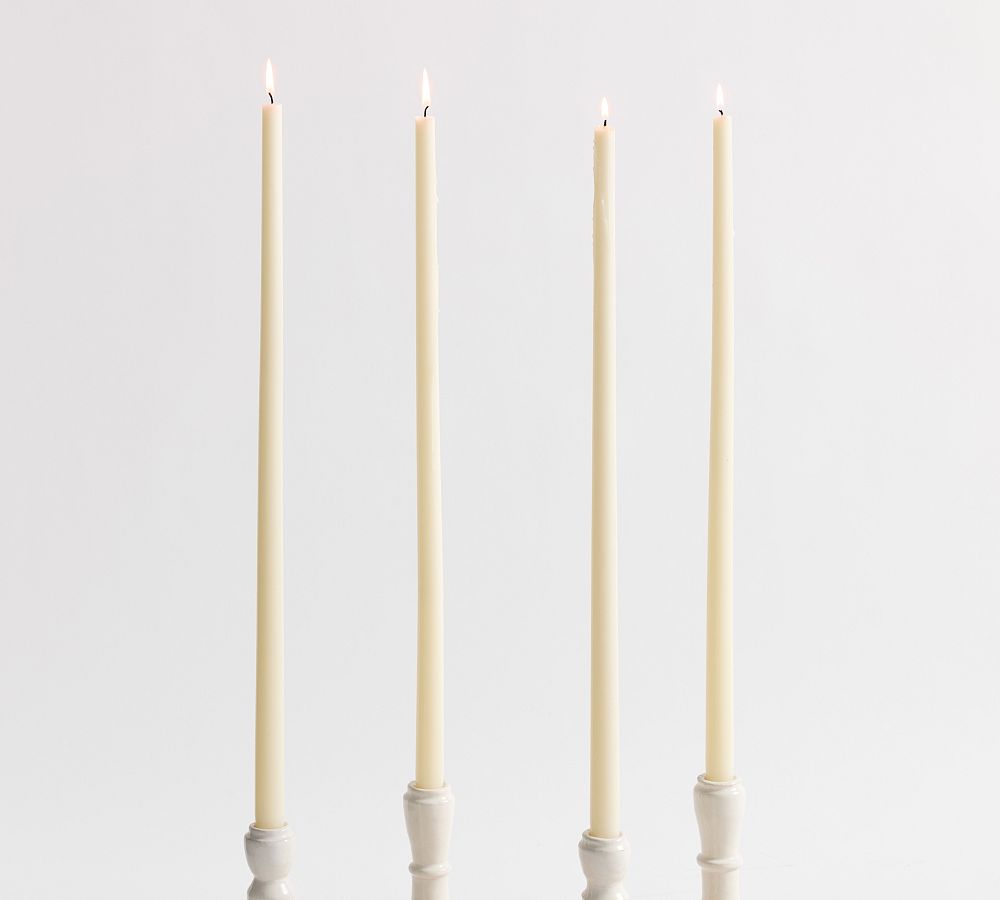 Extra Tall Taper Candles - Set of 4