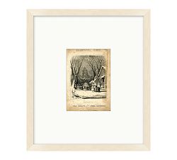 Beautiful Snow Framed Print