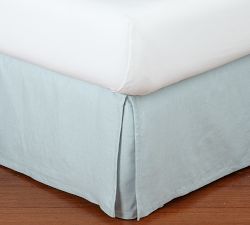 Belgian Flax Linen Bed Skirt