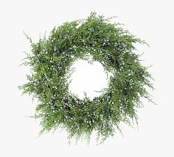 Faux Oregan Juniper Wreath