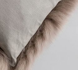 Liya Longwool Sheepskin Pillow