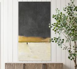 Neutral Colorfield Canvas by Laura Bauer