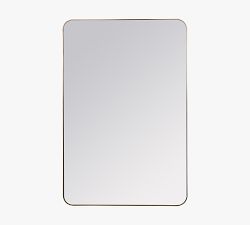 Slim Profile Rounded Edge Mirror