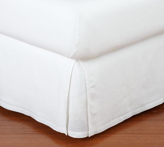 Belgian Flax Linen Bed Skirt