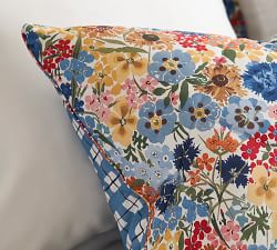 Willow Floral Reversible Percale Comforter Sham