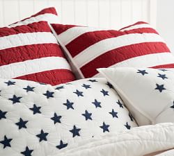Americana Handcrafted Cotton Quilt