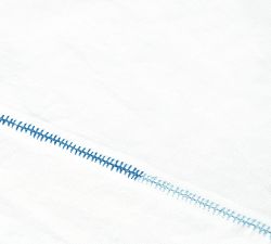 Embroidery Block Print Cotton Tablecloth