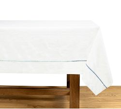 Embroidery Block Print Cotton Tablecloth