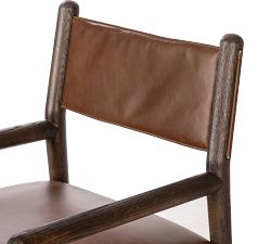 Maxine Leather Dining Armchair