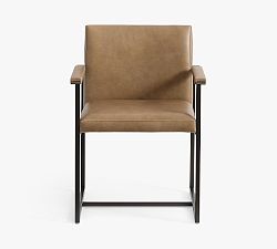 Millie Leather Desk Armchair