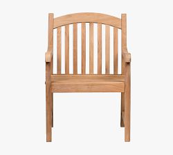 Placid Teak Outdoor Dining Armchair