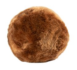 Bence Longwool Sheepskin Ball Pillow