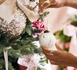 LoveShackFancy Speckle Glass Ornament