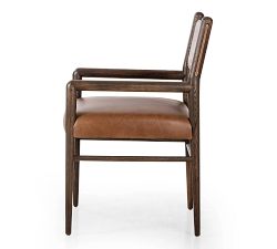 Maxine Leather Dining Armchair